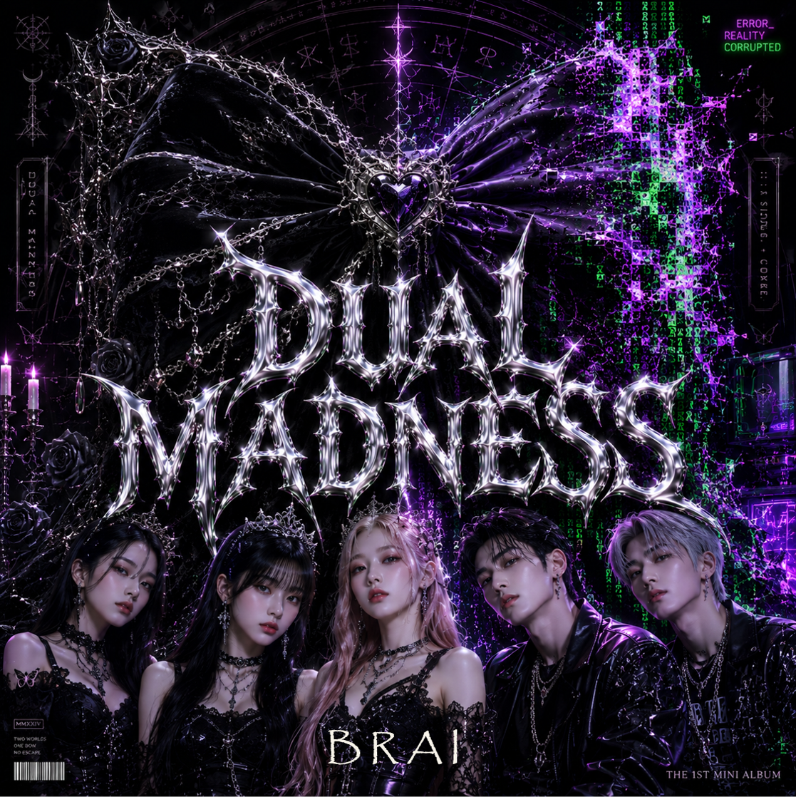 DUAL MADNESS — BRAI album cover